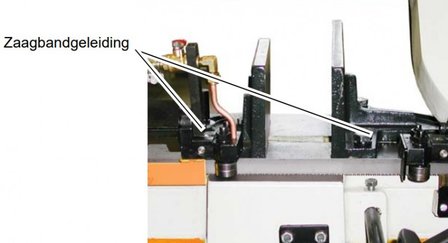 Metal band saw diameter 180 mm - gear - 230V