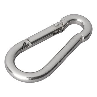 Stainless steel snap hook 6x60mm x10 pieces