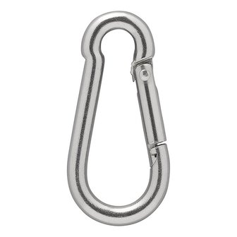 Stainless steel snap hook 6x60mm x10 pieces
