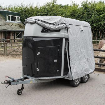 Cover for horse trailer 370x250/190x210cm
