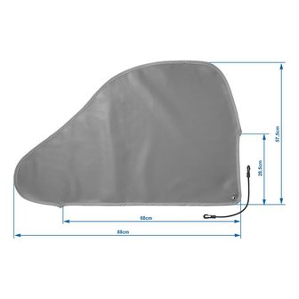 Drawbar cover Heavy Duty