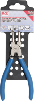 Circlip Pliers | straight | for inside Circlips | 150 mm