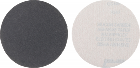 Sanding Pads Set | Grain Size 240, fine | Silicone Carbide | 10 pcs.