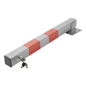 Parking post with lock