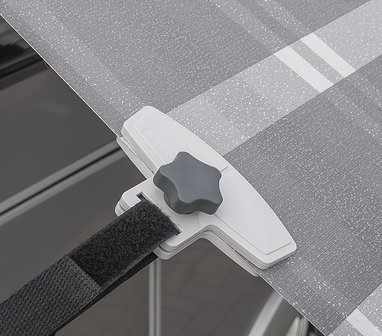 Awning mounting clips anti-flapping - set of 2 pieces