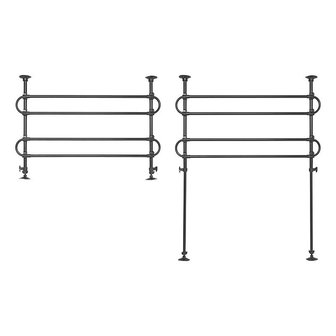 Luggage dog guard 2x2 metal tubes