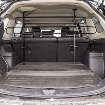 Luggage dog guard 2x2 metal tubes