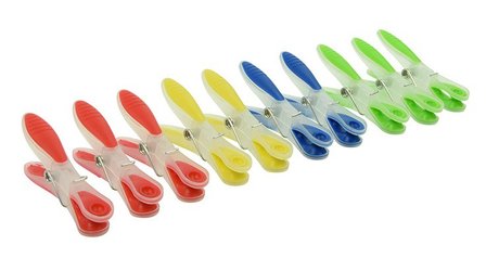 Clothes pegs set of 10 pieces