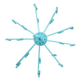 Drying carousel with 18 clamps