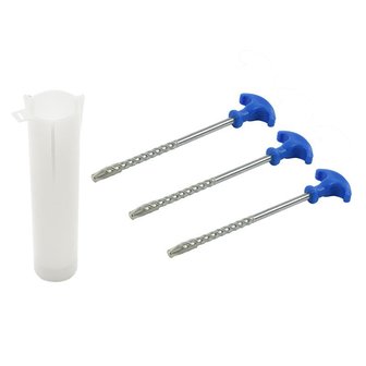 Drying rack with foot incl. 3 pegs