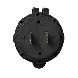 USB flush-mounting box double type A 2x2100mA 12V/24V