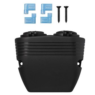 Construction kit: socket DIN + USB port double type A 2x2100mA