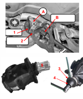 Differential Flange &amp; Insert Nut Tool Set for BMW E70, E82, E90, E91, E92, E93