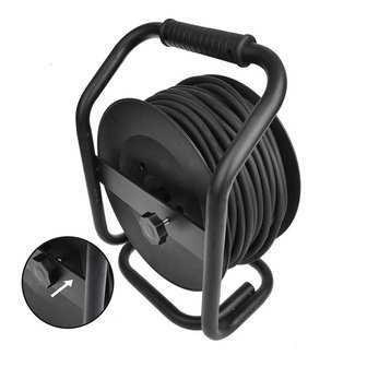 Cable reel CEE 25M 3x1.5mm&sup2; (2x Schuko + 1x CEE)