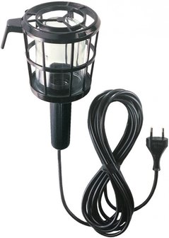 Safety handlamp 5m H05RN-F 2x0.75 60W E27