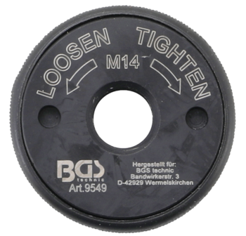 Quick-release nut for angle grinder M14