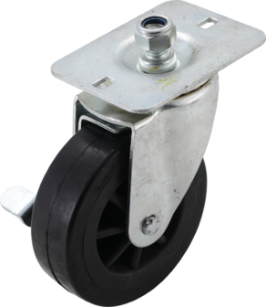 Swivel castor for tool trolley BGS-4105