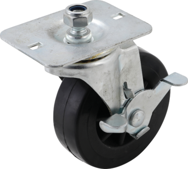 Swivel castor for tool trolley BGS-4105