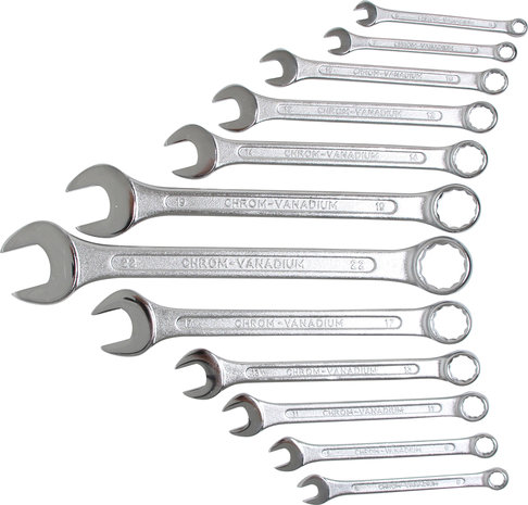 Combination Spanner Set 6 - 22 mm 12 pcs.