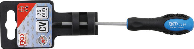 Screwdriver Cross Slot PH0 Blade Length 75 mm