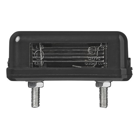 License plate light 83x33mm PM