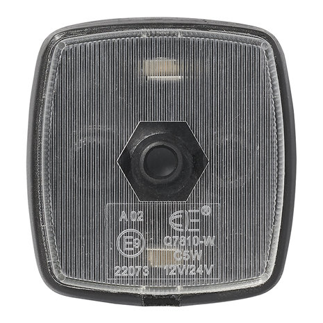 Marker light white 65x60mm PM