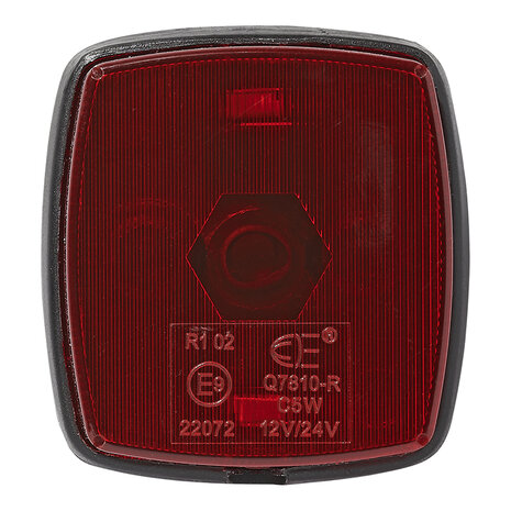Red marker light 65x60mm PM