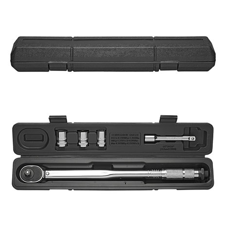 Torque wrench in case