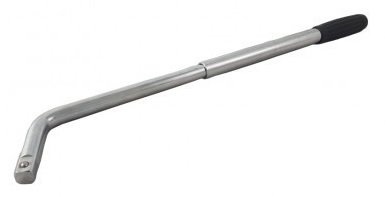 Extendable wheel wrench