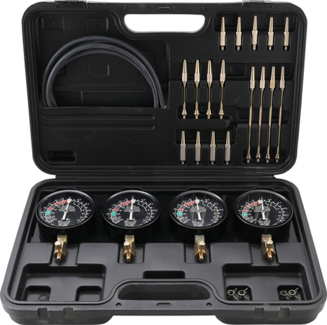 Carburetor Tester with 4 Manometers 26 pcs