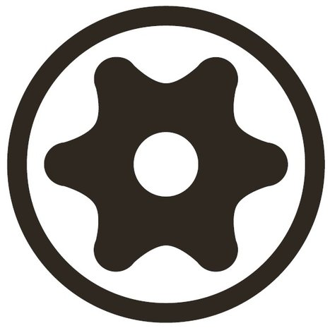 Bit Socket length 140 mm (1/2) drive T-Star (for Torx) T27