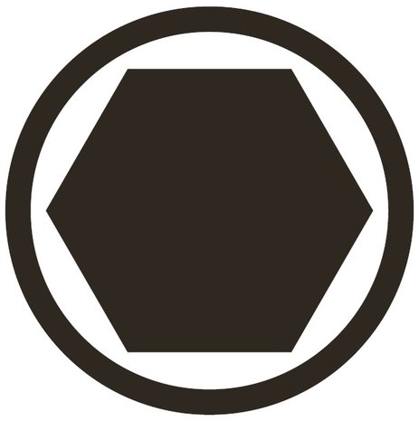 Impact Bit Socket 20 mm (3/4) Drive internal Hexagon