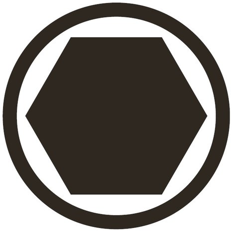 Bit 10mm (3/8) Drive internal Hexagon