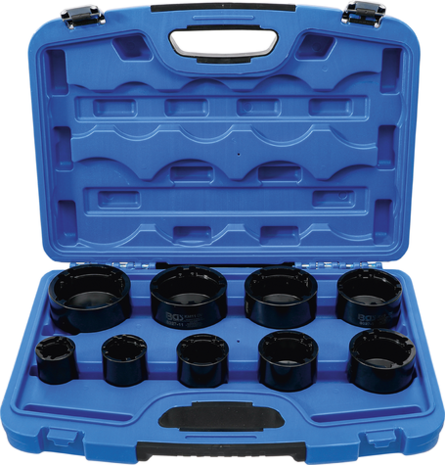 Groove Nut Socket Set inside taps KM4 - KM12 9-pcs