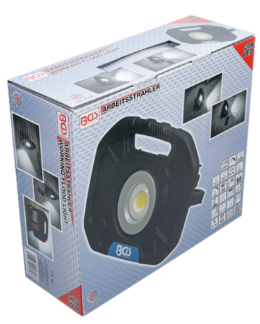 COB LED Working Flood Light 40W with internal Speakers