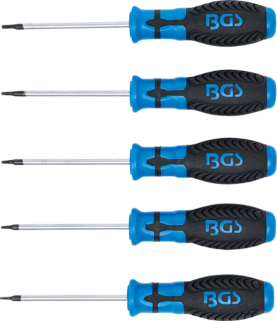 Screwdriver Set T-Star (for Torx) T6 - T10 7 pcs