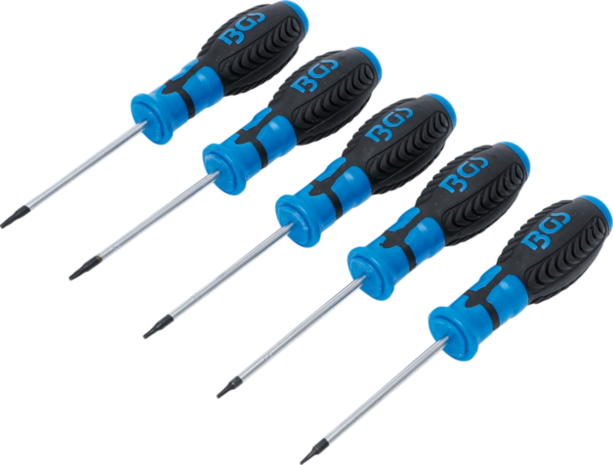 Screwdriver Set T-Star (for Torx) T6 - T10 7 pcs