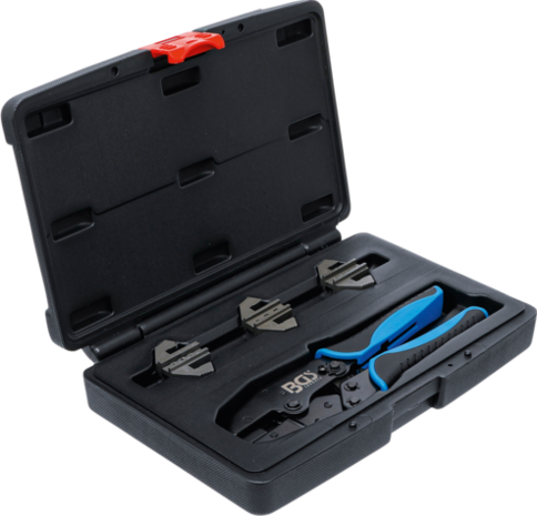 Crimping Pliers Set for Solar Connectors MC3 / MC4 / Tyco 4-piece