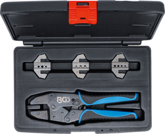 Crimping Pliers Set for Solar Connectors MC3 / MC4 / Tyco 4-piece