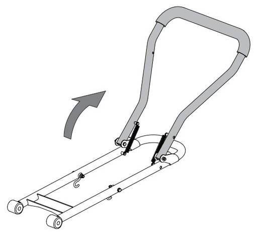 Vibratory plate with petrol engine 8.2kn