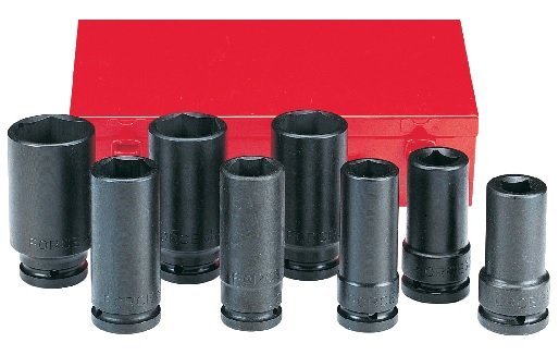 3/4 Impact deep socket set 8pc