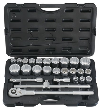 3/4 12pt. socket set 26pc