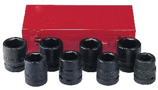 1 Impact socket set 8pc