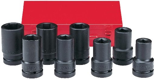 1 Impact deep socket set 8pc