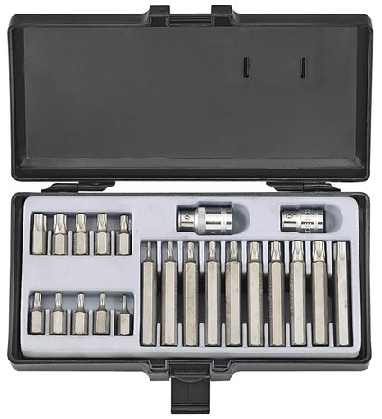 Star tamperproof bit set 22pc