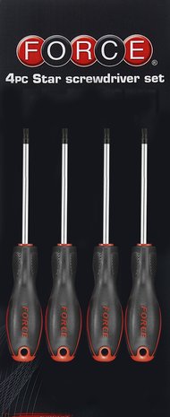 Star tamperproof screwdriver set 4pc