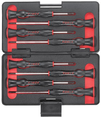 Screwdriver set Precision Torx 8 pieces