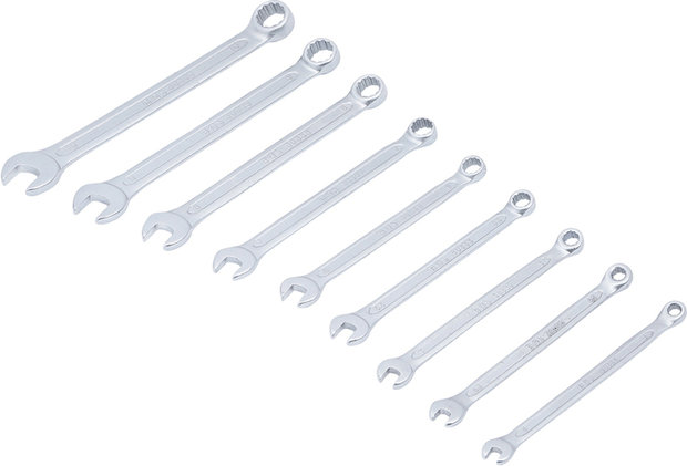 Combination Spanner Set 4 - 10 mm 9 pcs