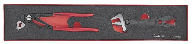 Water pump pliers and wrench eva set