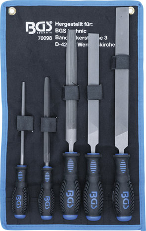 Machinist's File Set 5 pcs